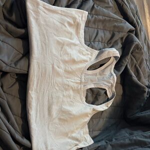 Lululemon Athletica White Tank Top